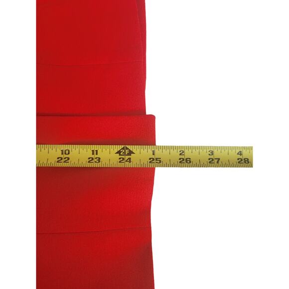 Kasper Suit Jacket Size 8 Red color Bright and Colorful Long Sleeve - Picture 6 of 8